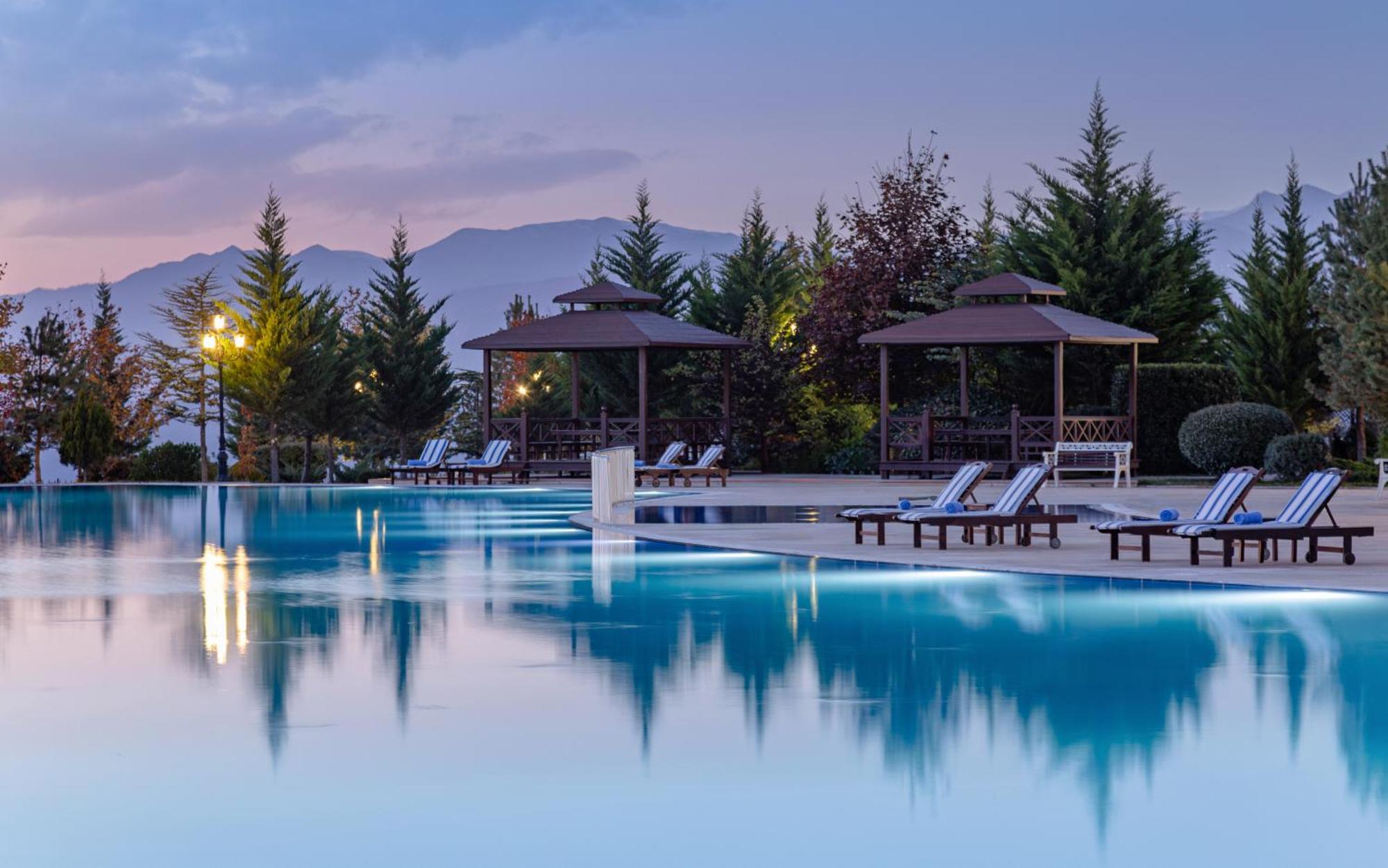 Shamakhi Palace Sharadil Seredil Exteriör bild The swimming pool at the hotel