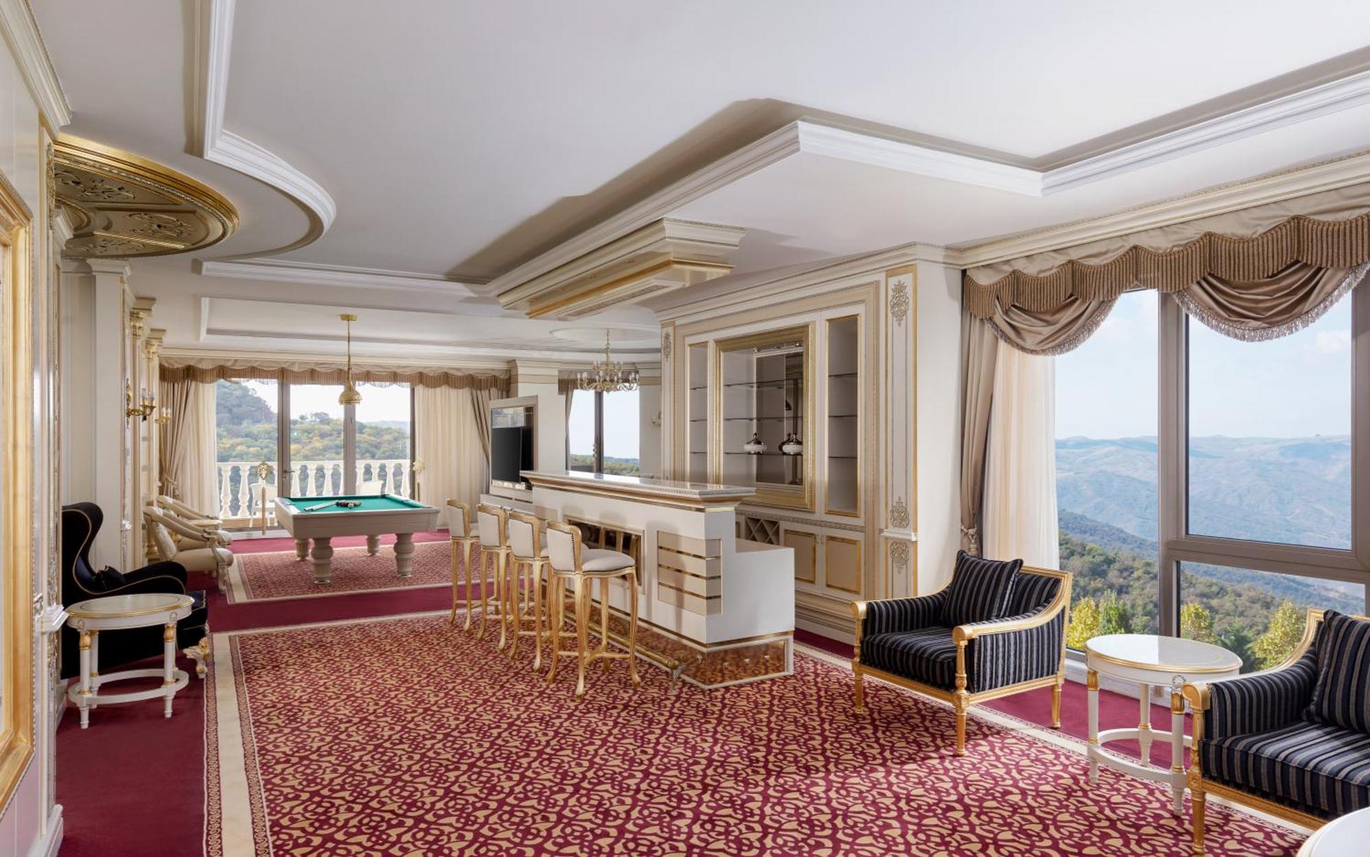 Shamakhi Palace Sharadil Seredil Exteriör bild A 3D rendering of a living room